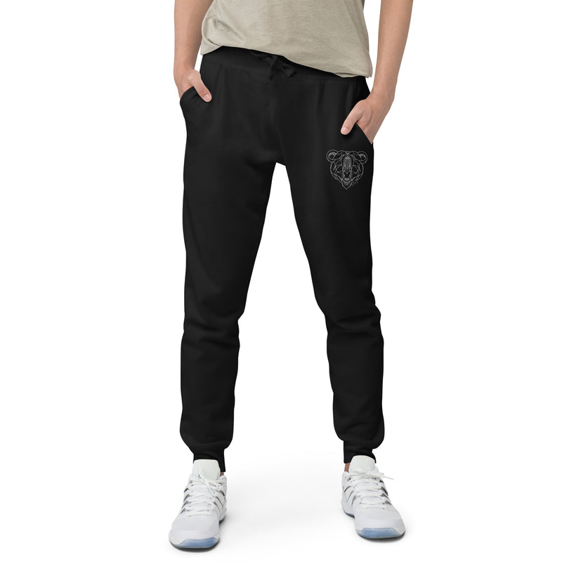 SIAS Bear Embroidered Slim Joggers