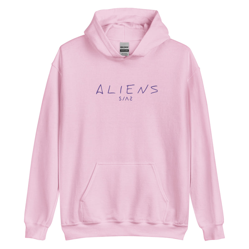 "ALIENS" Embroidered Hoodie